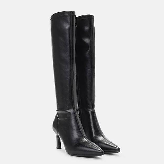 Botas de tacón de mujer con punta malory (99€ en El Corte Inglés)