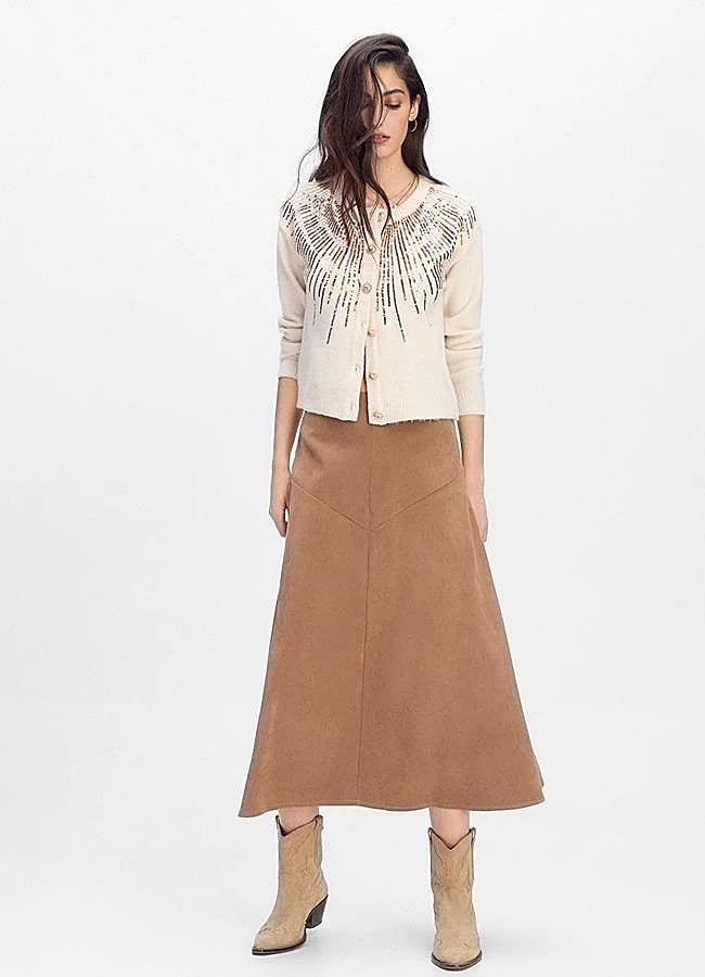 Imagen - Falda efecto ante fluida