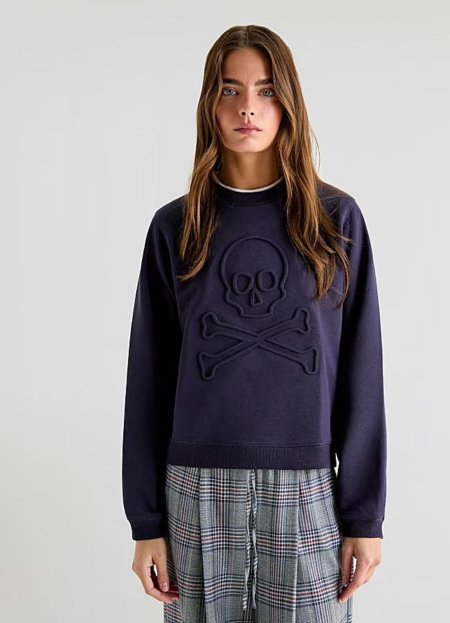 Imagen - Sudadera en azul marino de Scalpers.