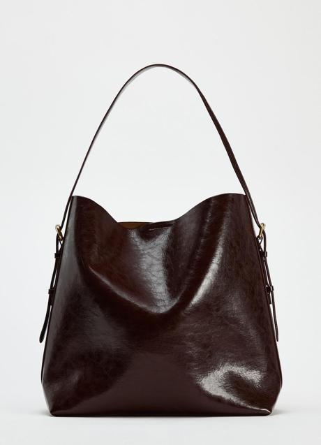 Imagen - Bolso burdeos de Zara (35,95 euros)