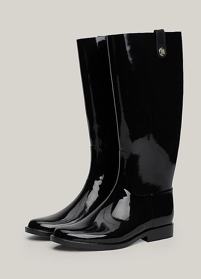Imagen - Botas de agua en negro de Tommy Hilfiger.