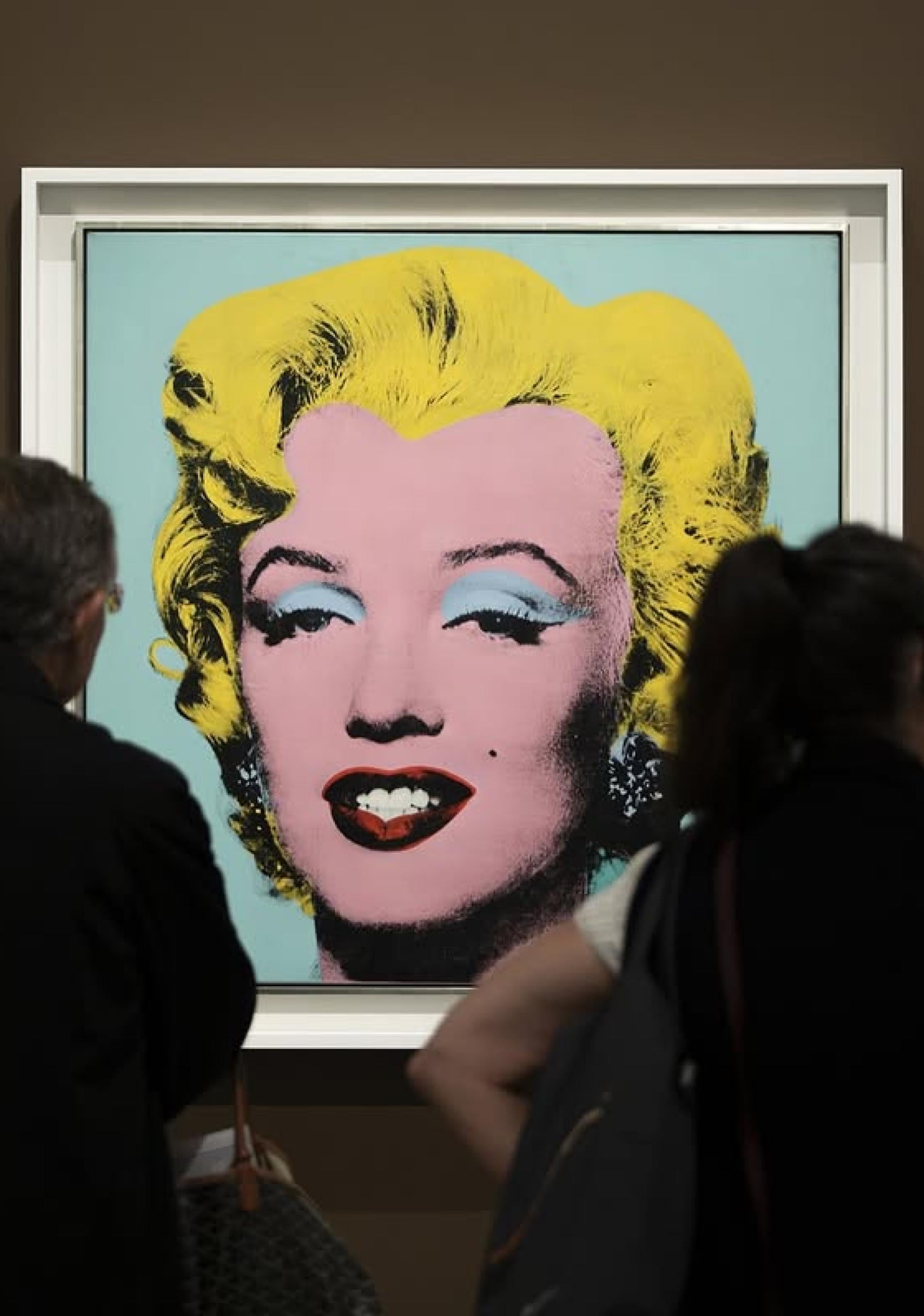 La famosa obra «Marilyn Gold» de Andy Warhol forma parte de la exposición «Pop forever, Tom Wesselmann &...» en la Fundación Louis Vuitton de París.