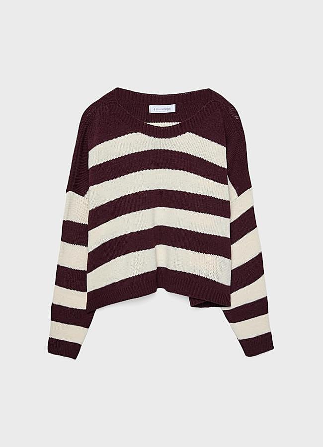 Imagen - Jersey punto cropped de Stradivarius (25,99€)