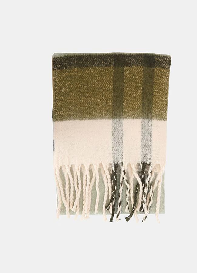 Imagen - Bufanda con estampado de cuadros de Barbour.