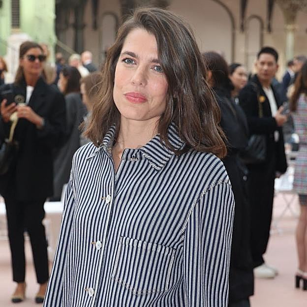 Así es el corte de pelo de Carlota de Mónaco.