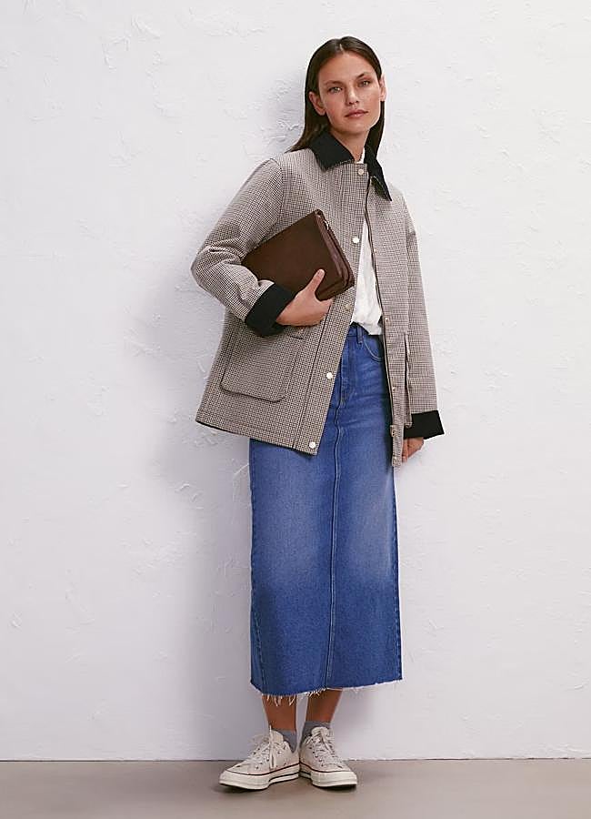 Imagen - Parka corta con estampado de cuadros de Easy Wear.