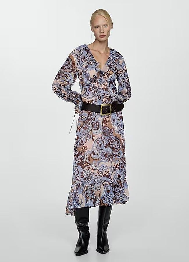 Imagen - Vestido boho con estampado paisley