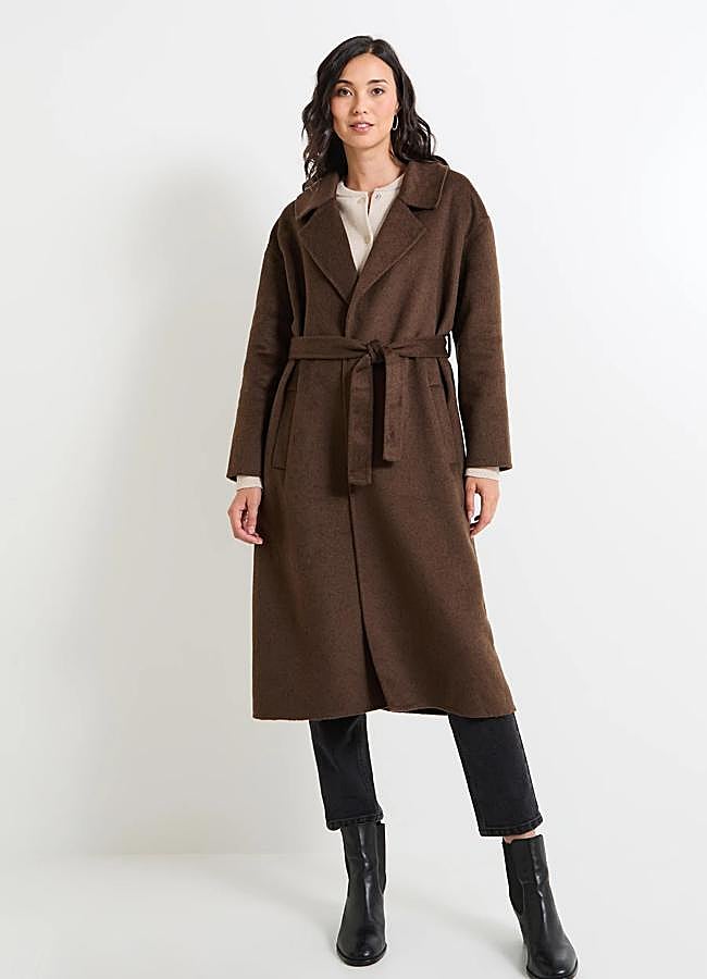 Imagen - Abrigo de lana de Grain de Malice, a la venta en Zalando, 64,99 euros (antes 129,95 euros).