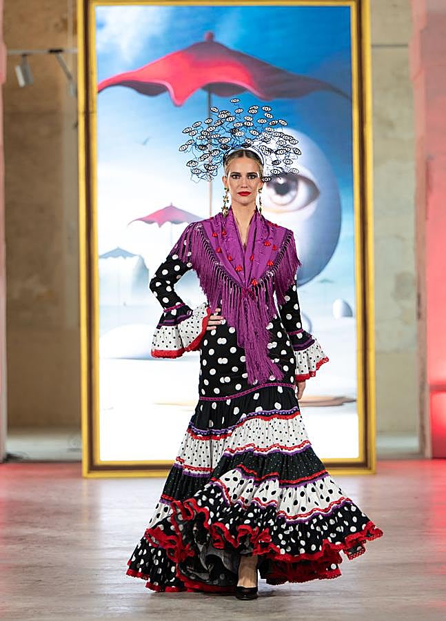 Imagen - La modelo Teresa Baca, en el desfile de Rocío Peralta.