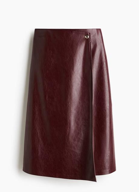 Imagen - Falda cruzada de H&M (34,99 euros)