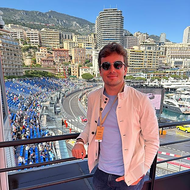 Francesco Castellacci durante el Gran Premio de Formula 1 de Mónaco. 