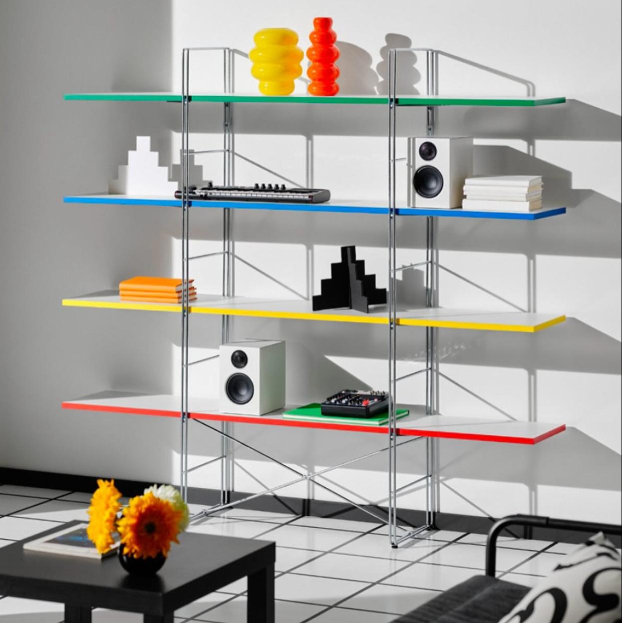 La estantería BYAKORRE de IKEA.