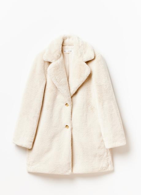 Imagen - Abrigo blanco de Sfera (49,99 euros)