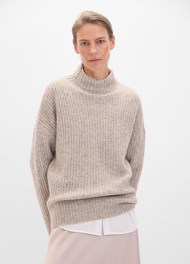 Imagen - Jersey de lana con cuello alto de Cortefiel, 15,99 euros.