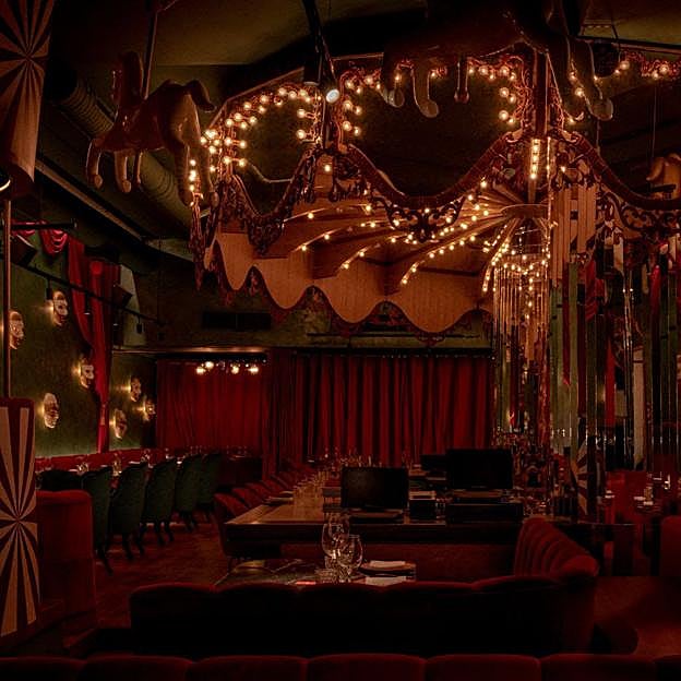 Interior del restaurante Arrogante.