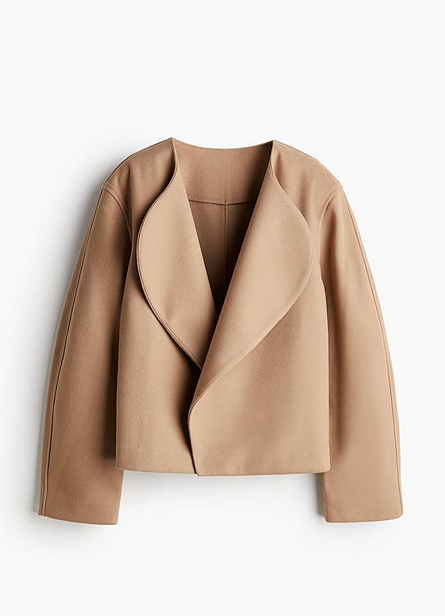 Imagen - Chaqueta con efecto fieltro en beige de H&M