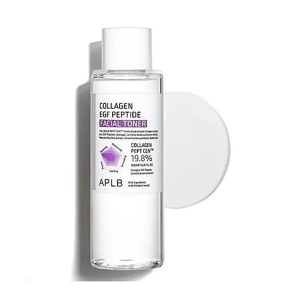 Collagen EGF Peptide Facial Toner de APLB. Precio: 10,60 euros