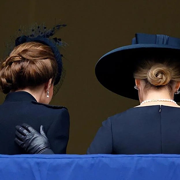 El comentado gesto de Sofía con Kate Middleton. 