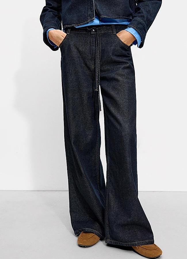 Imagen - Wide-leg jeans de Parfois, 39,99 euros.