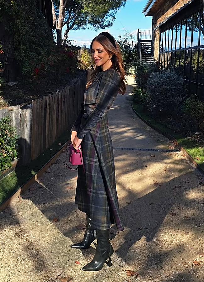 Imagen - Paula Echevarría con un vestido de Coosy. / @pau_eche