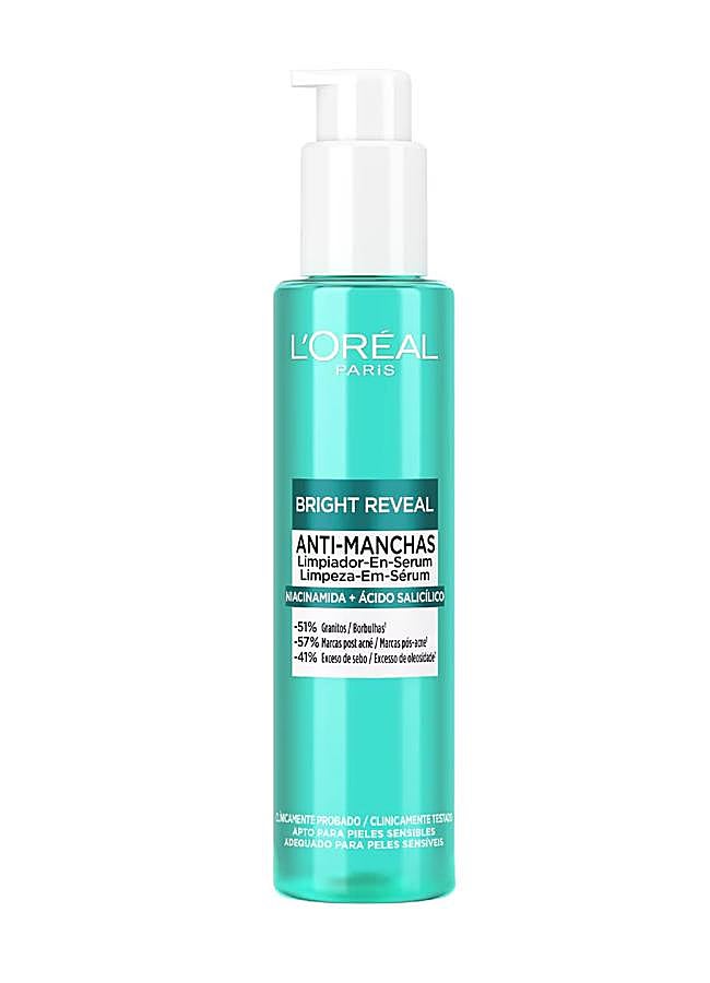 Imagen - Limpiador con ácido salicílico y niacinamida Bright Reveal de L'Oréal. (7,59 € en El Corte Inglés).