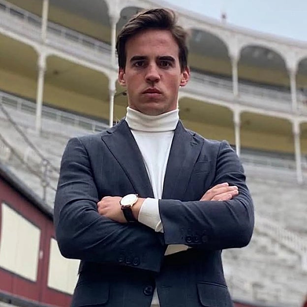 Gonzalo Caballero en la plaza de toros de Las Ventas, en Madrid.