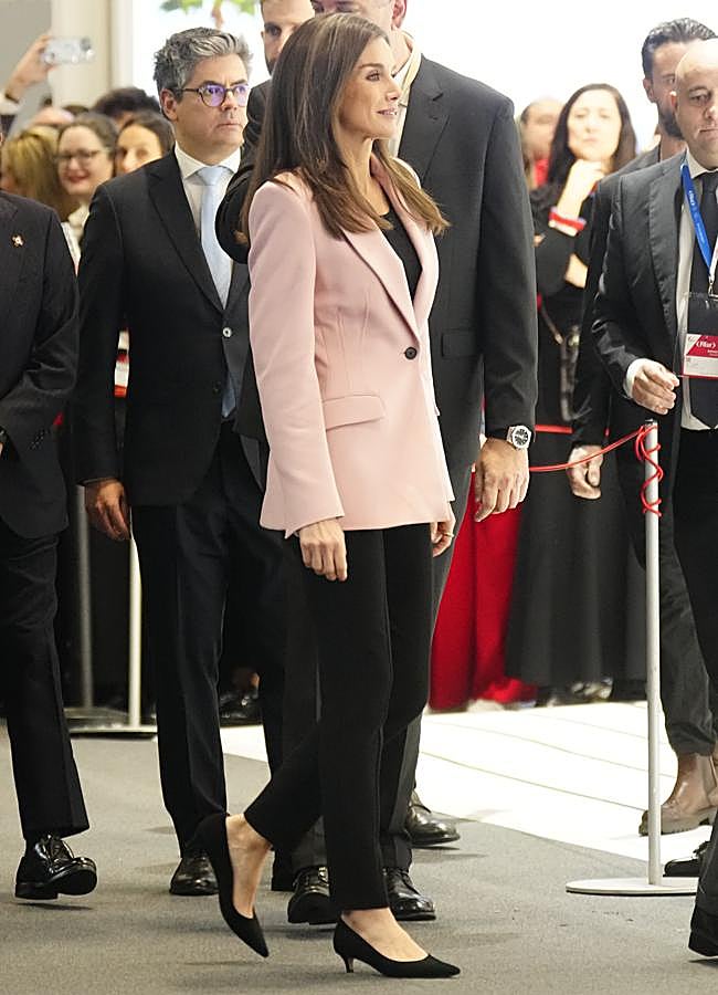 Imagen - La reina Letizia en la 45ª Feria Internacional del Turismo. (LIMITED PICTURES)