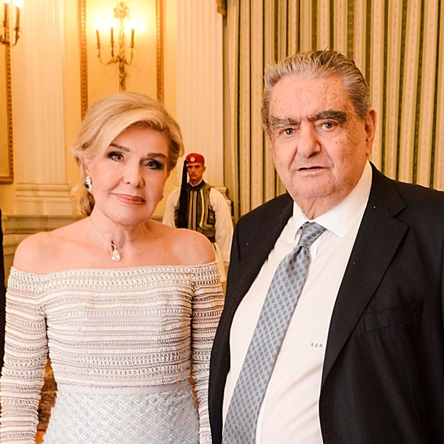 Marianna y Vardis Vardinogiannis. 