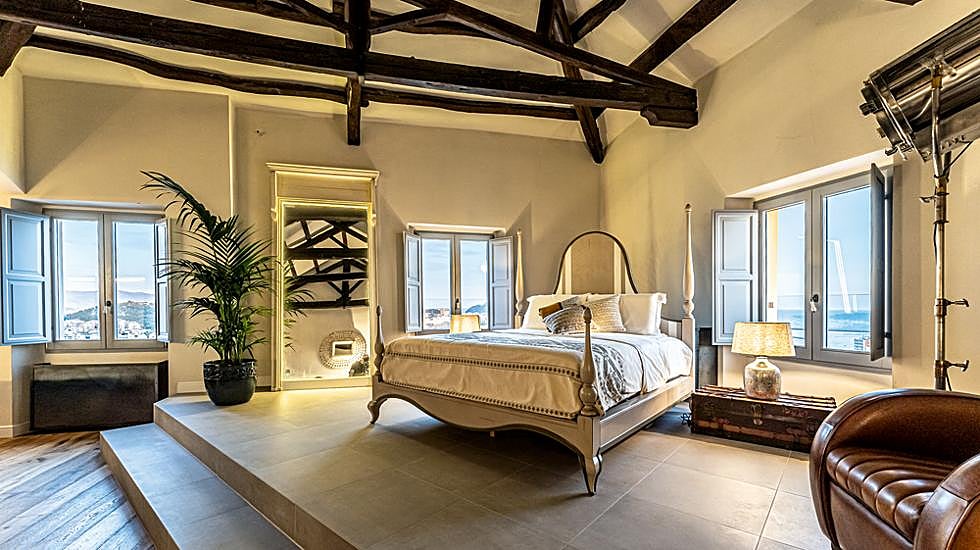 Hotel Palazzo Boyl 1840, en Cagliari, Cerdeña.