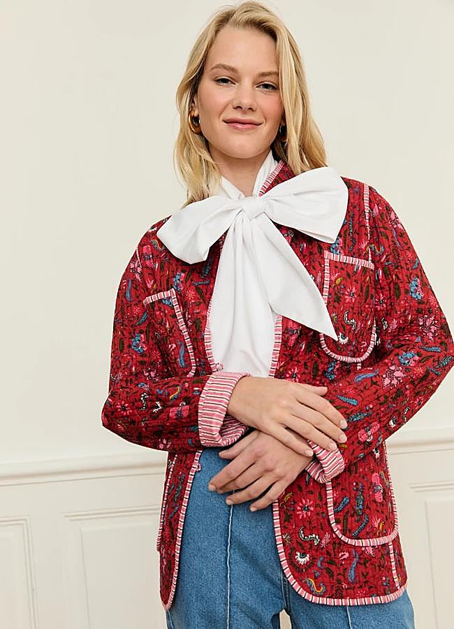 Imagen - Chaqueta acolchada con floral print