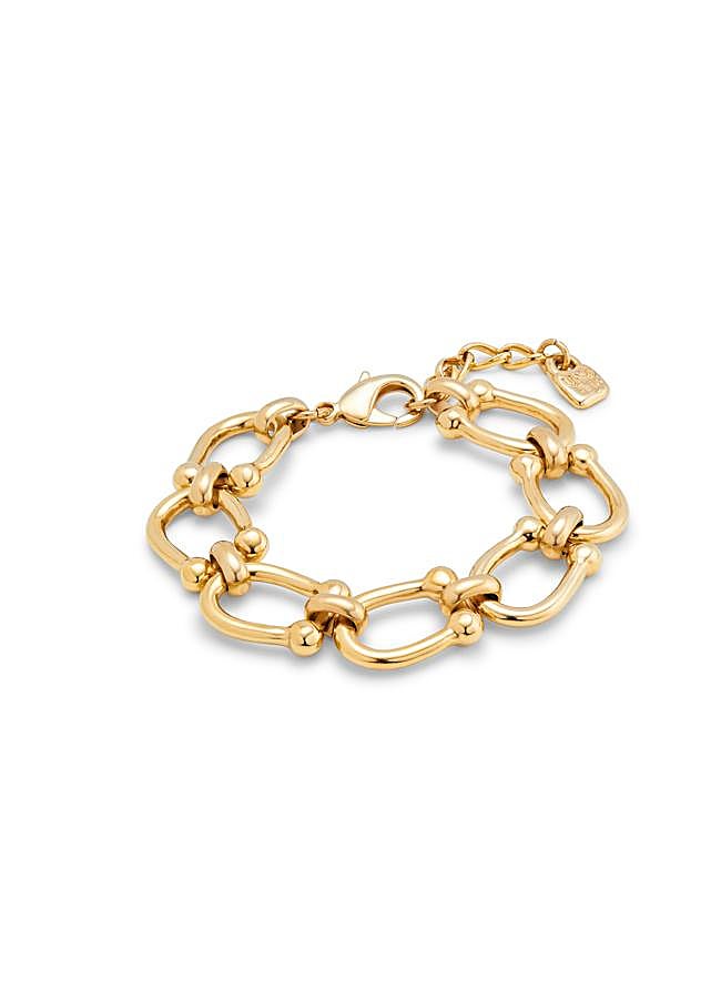 Imagen - Pulsera bañado en oro con eslabones de Unode50.