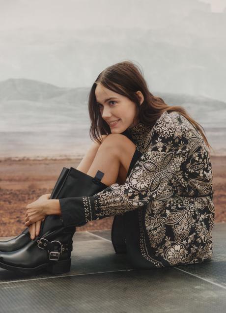 Imagen - Vestido estampado en blanco y negro de H&M (27,99 euros)