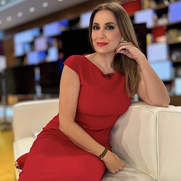 Eva Ruiz, compañera de Juan y Medio desde hace más de una década, en Canal Sur. 