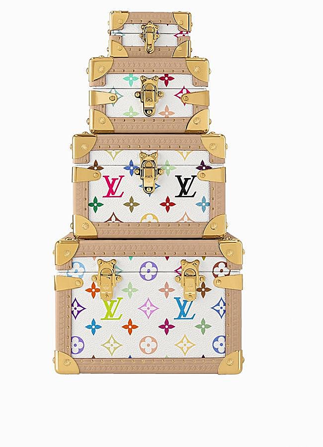 Imagen - Baúles de Louis Vuitton x Takashi Murakami.