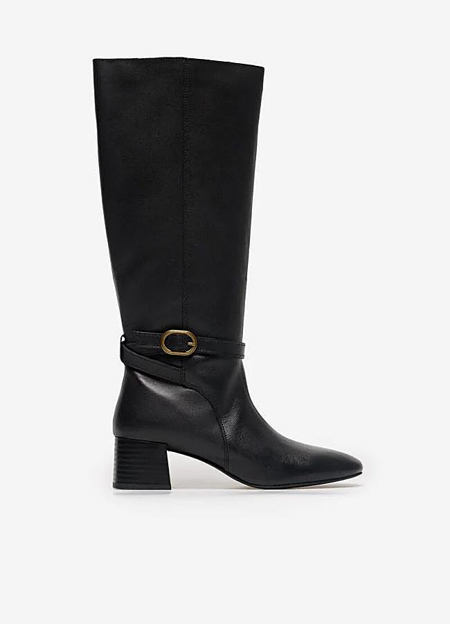 Imagen - Botas d etacón en piel de napa