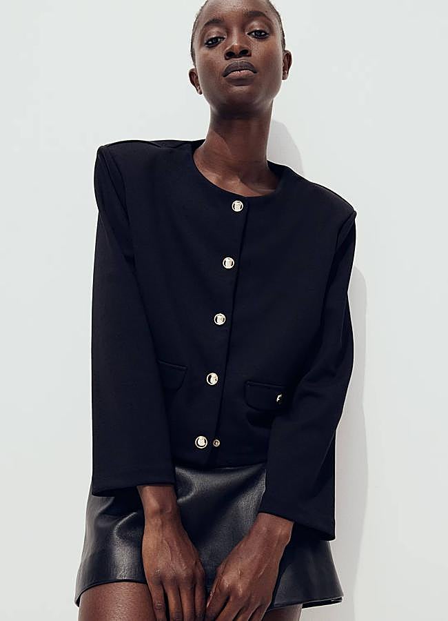 Imagen - Cárdigan con hombreras de H&M (13,99€)