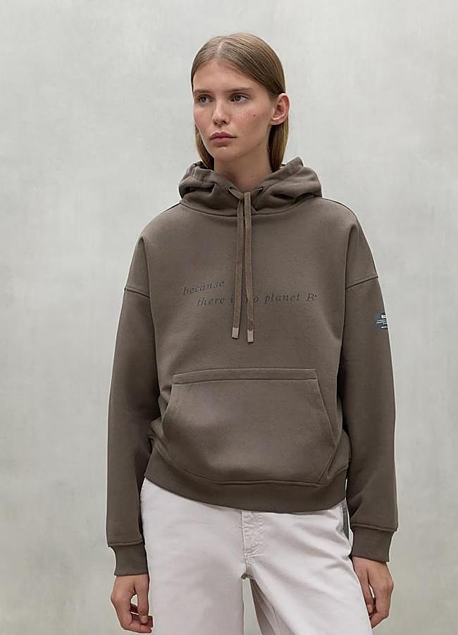 Imagen - Sudadera marrón topo de Ecoalf, 65,94 euros.