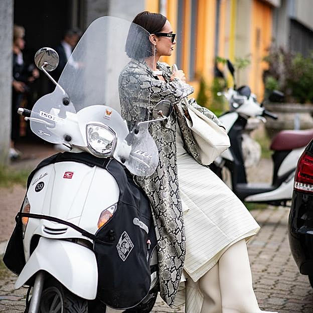 Prendas con estampado de serpiente para llevar la tendencia del animal print este invierno