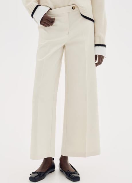 Imagen - Pantalones blancos de H&M (27,99 euros)