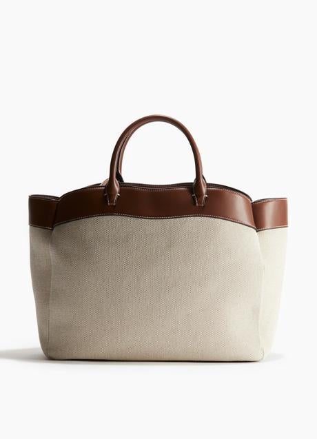 Imagen - Bolso de lona de H&M (34,99 euros)