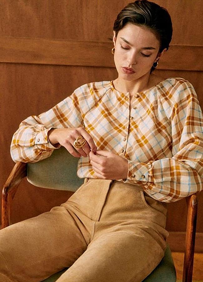 Imagen - Camisa con estampado de cuadros