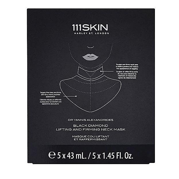 Black Diamond Lifting And Firming Neck Mask de 111Skin. Precio: 121,99 euros