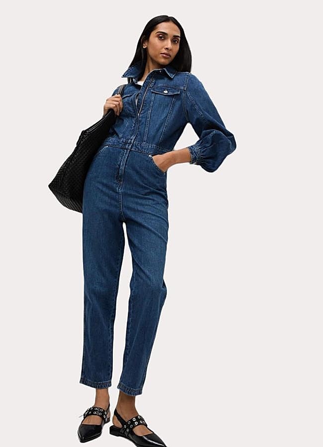 Imagen - Mono vaquero con mangas largas abullonadas