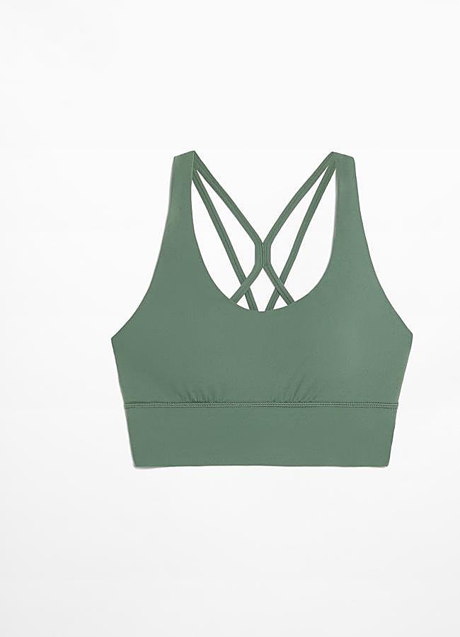 Imagen - Sujetador deportivo con tirantes finos de Oysho.