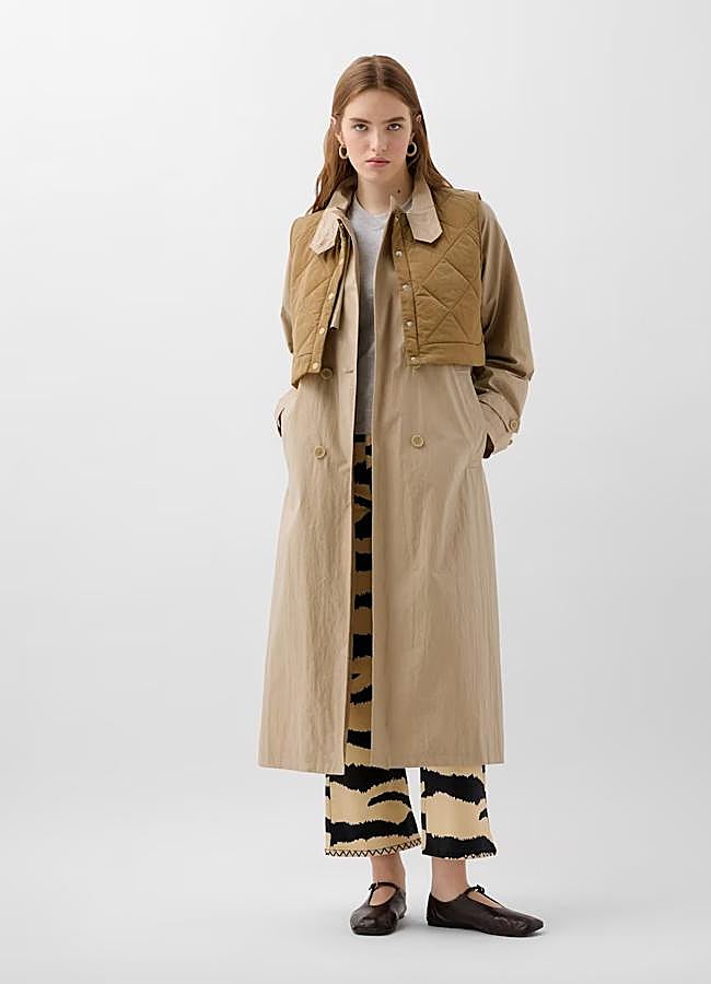 Imagen - Trenca con chaleco de Scalpers, 199 euros.