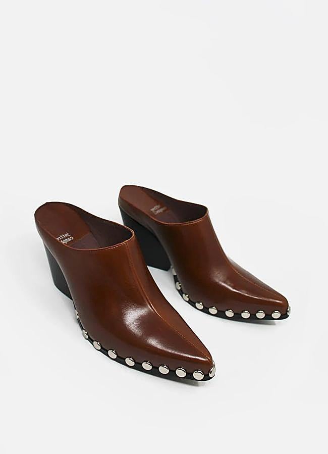 Imagen - Zuecos estilo cowboy con tacón