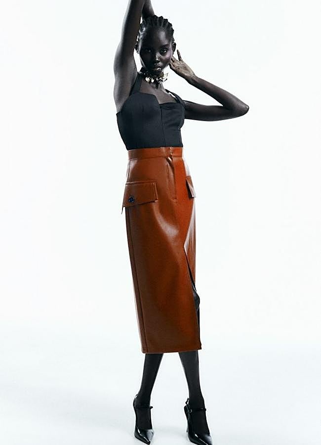 Imagen - La falda de efecto piel de Sfera.