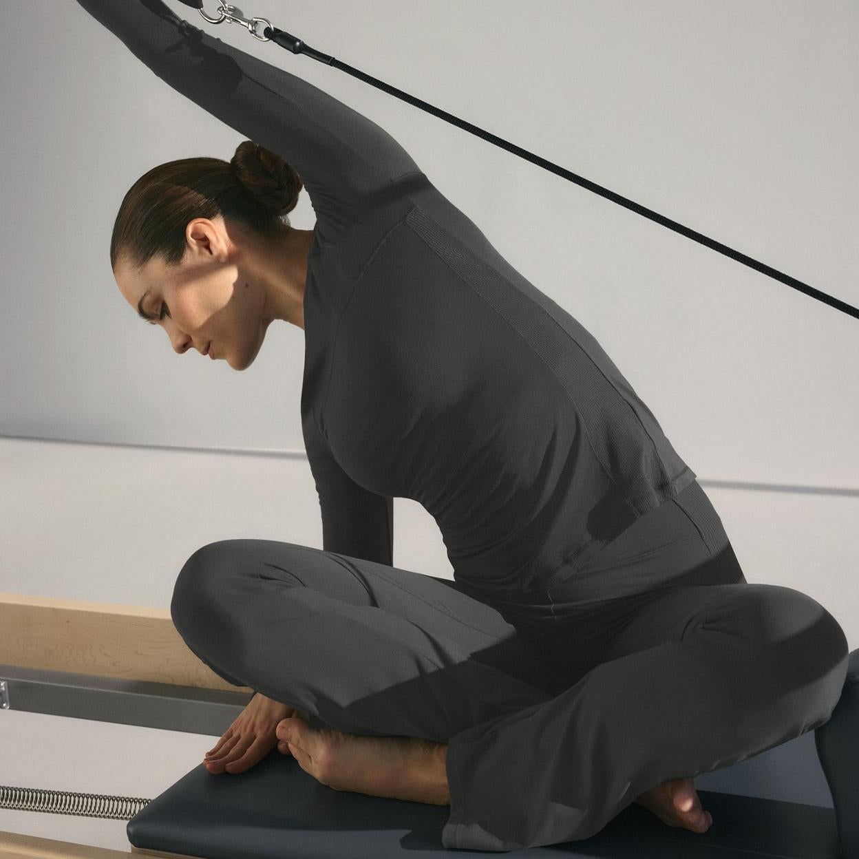 Mujer haciendo ejercicio. 