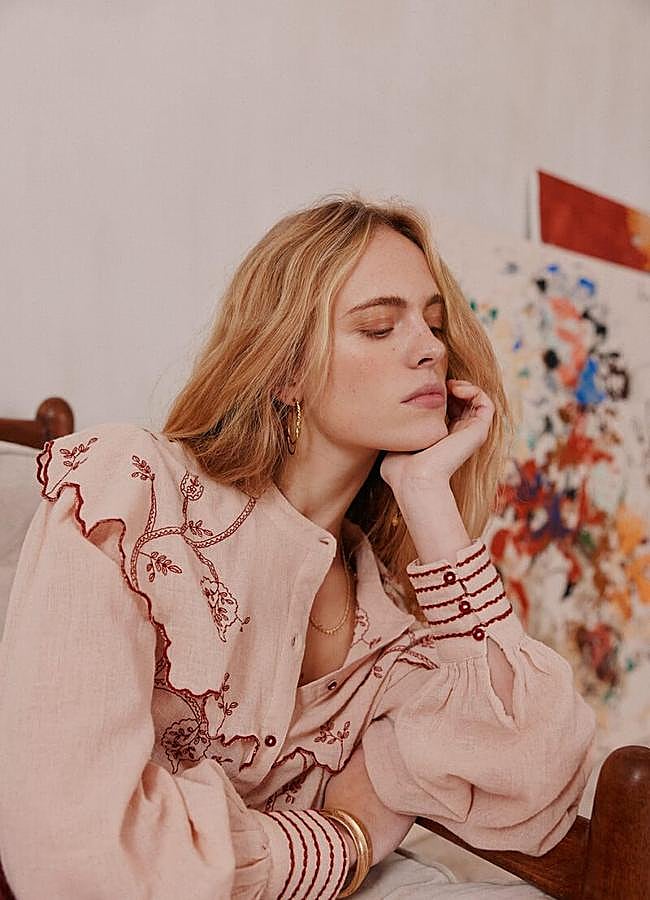 Imagen - Blusa rosa y roja de Hoss Intropia, 99 euros.