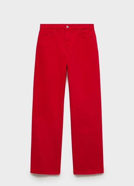 Imagen - Vaqueros rojos de Mango (29,99 euros)